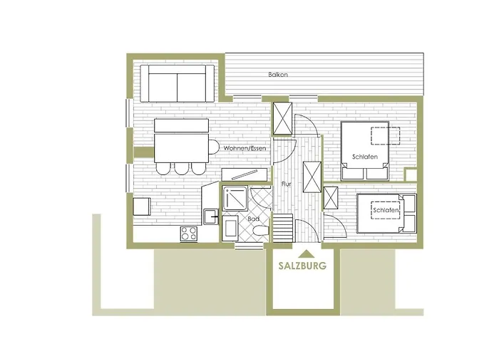 아파트 Alpin Wagrain *